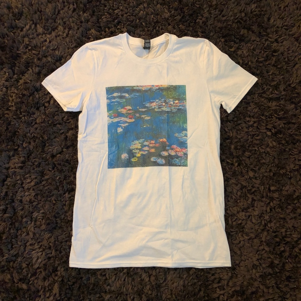 Monet Water Lillies Tee Shirt